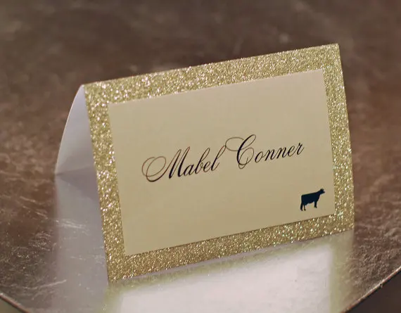 foldable place cards
