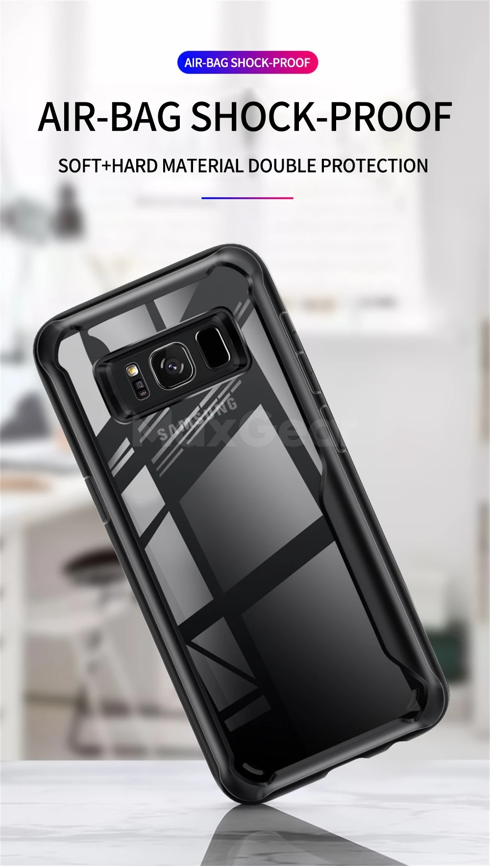 Роскошный защитный чехол для samsung Galaxy S8, S9, S10 Plus, S10E, 5G, противоударный, прозрачный чехол, Note 8, 9, мягкий силиконовый чехол-бампер