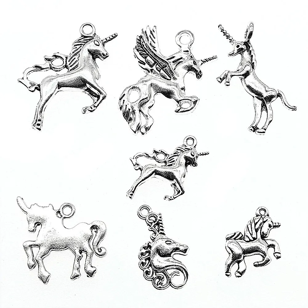 Buy 8pcs Charms Pendants For Bracelets Lucky Horse
