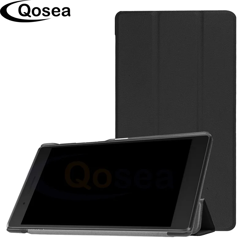 Qosea для lenovo Tab4 7 эфирные TB-7304F 7304I 7304X2017 PU смарт-чехол с подставкой Tab планшеты PC