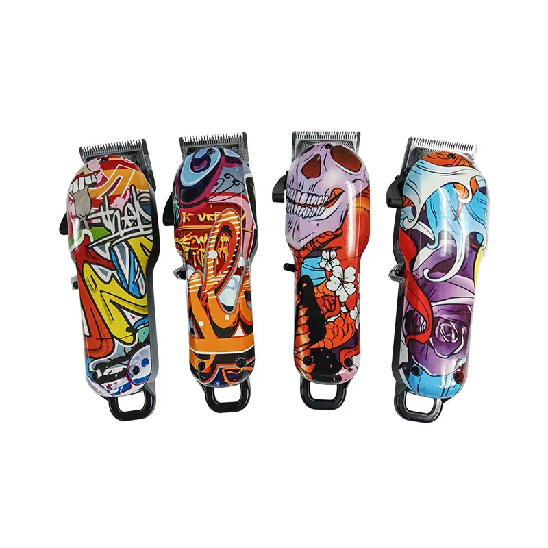 

Rechargeable Colorful Cartoon Hair Clipper Electric USB Plug Trimmer For Men Professional Haircut Machine Salon Hairdressing