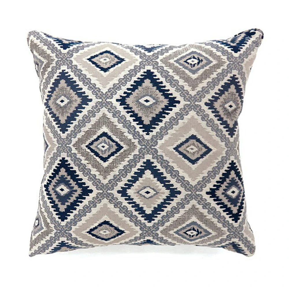 Deamund Contemporary Pillow, Set of 2, Large, Blue