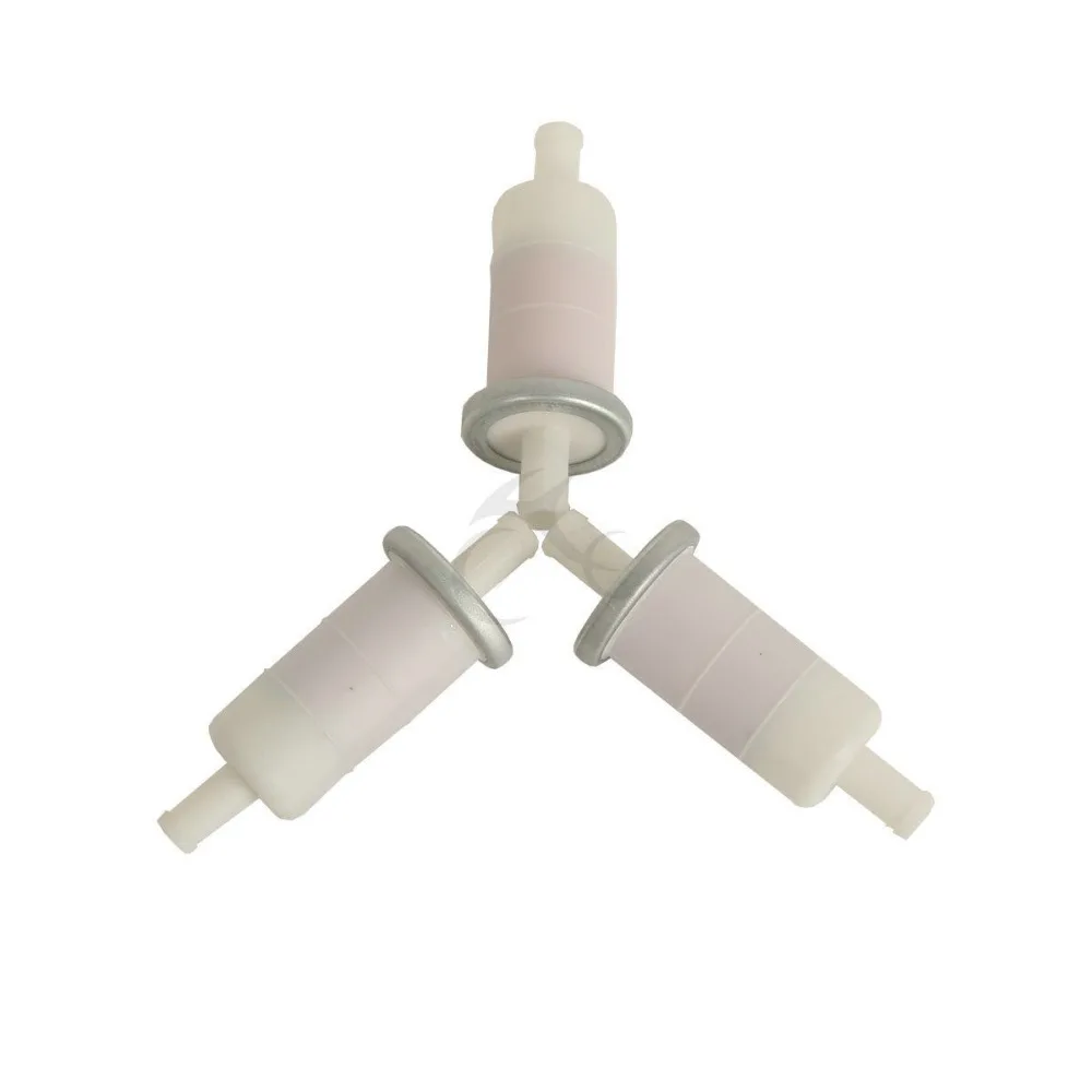 

Motorcycle 3Pcs Fuel Filter 3/8" 10mm Fuel Line For Honda CBR1000 VT1100 GL1500 VT600