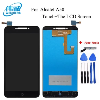 

WEICHENG For Alcatel A50 LCD Display And Touch Screen Assembly Repair Part 5.2 Inch Mobile Phone Accessories