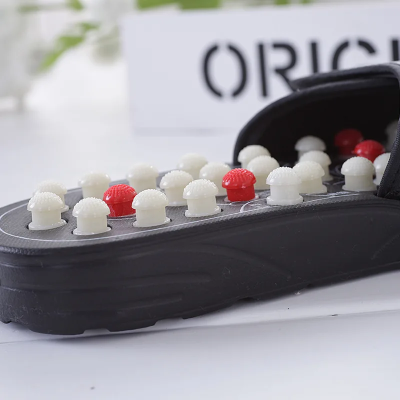 YihCare Reflexology Acupressure Wooden Massage Sandals Shoes Health Acupunture Rotary Acupoint Foot Massage Slippers Feet Care YihCare Reflexology Acupressure Wooden Massage Sandals Shoes Health Acupunture Rotary Acupoint Foot Massage Slippers Feet Care