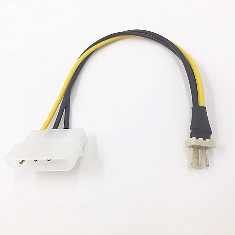 2 шт. 20 см 4 контактный разъем Molex IDE к 3 контактному компьютерному