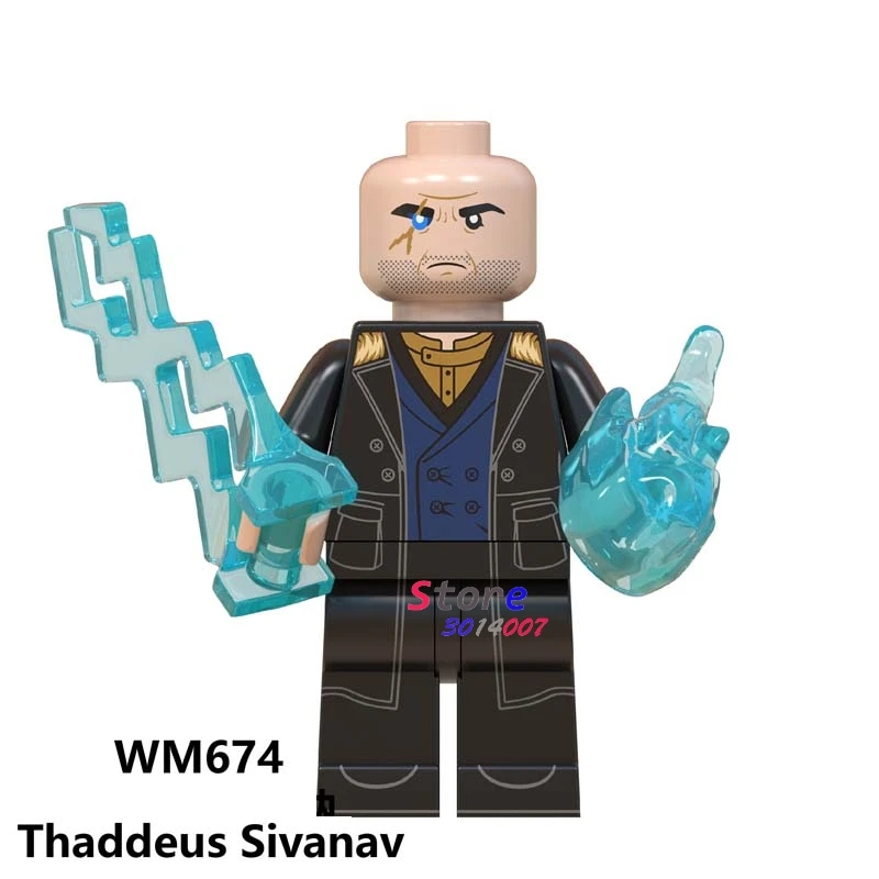 Один супер герои фильм Shazam Freddy Freeman черный Adam Marvel Мстители 4 Endgame Железный человек MK50 строительные блоки детские игрушки - Цвет: WM674