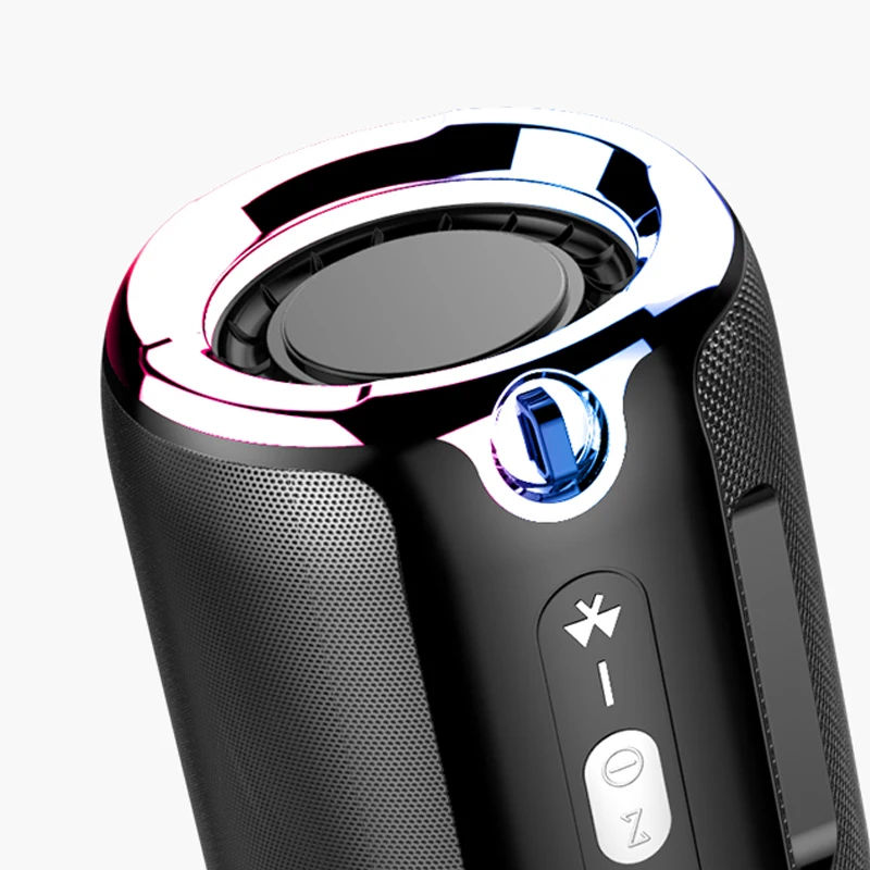 LOPPO бас Bluetooth динамик портативный открытый сабвуфер мини беспроводной металлический стерео портативный MP3 USB TF плеер динамик