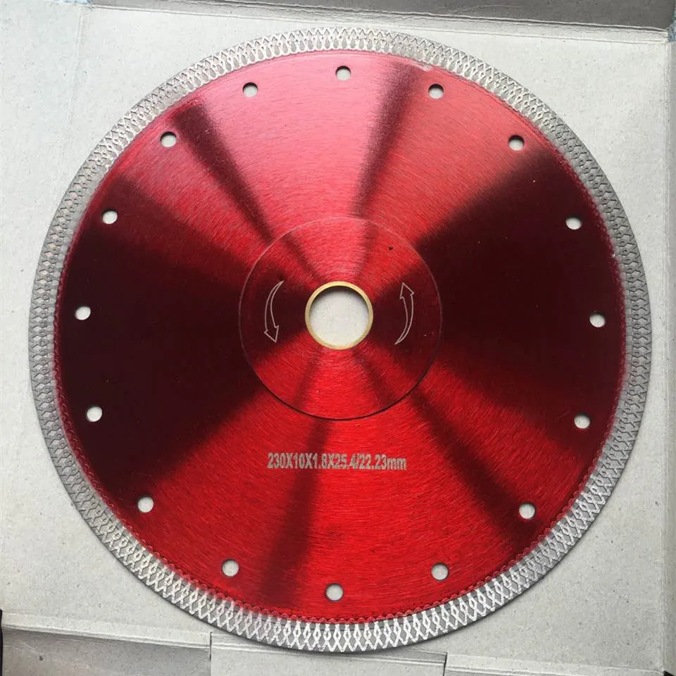 

Ultra Thin Turbo Saw Blade 230 mm Diamond Cutting Disk Disc Ceramic Porcelain Tile Diamond Cutter Blade Arbor 25.4 mm or 22.23mm