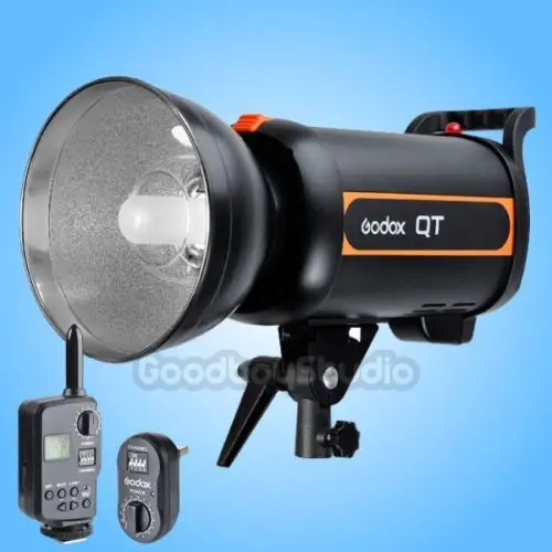 

Godox QT-1200 1200W High Speed Flash Duration 1/5000s Studio Strobe + FT-16 Flash Trigger 220V