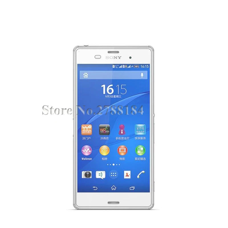 2 шт 9H 2.5D Премиум Закаленное стекло для sony Xperia Z3 защитная пленка, стекло для sony Xperia Z3 двойное стекло