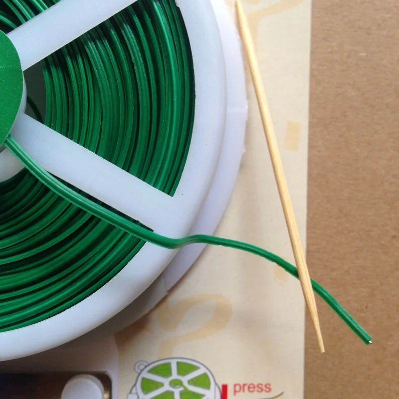 1 Multipurpose Gardening Ties Green Plastic Coated Cable Ties Flowers Trees Zhasi Garden Tool Bag Plastic Roll 50M Packing Tool