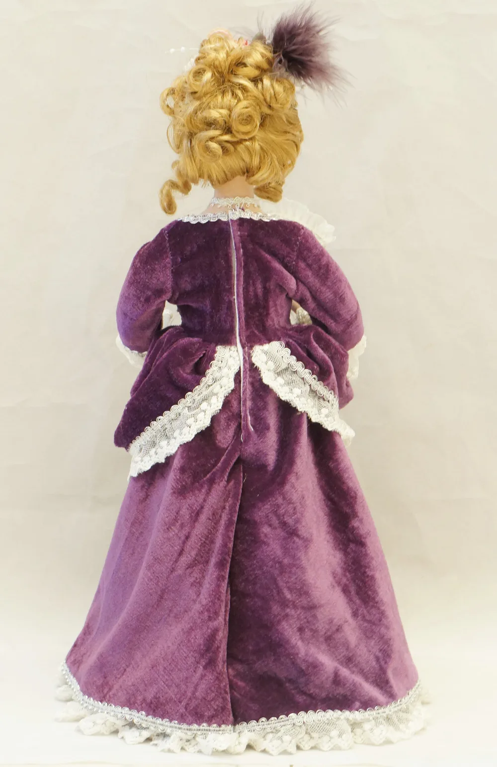 Козетта фарфор классическая кукла леди Винтаж 14 дюймов.(около 35 см) украшение дома рождественские подарки фигура