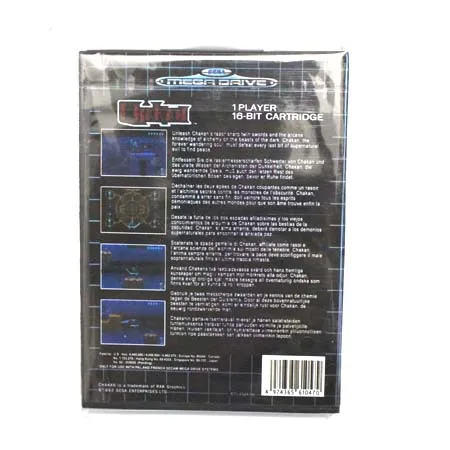16 бит игра Sega Mega Drive картридж с розничной коробкой-Chakan игровая карта для системы Megadrive Genesis
