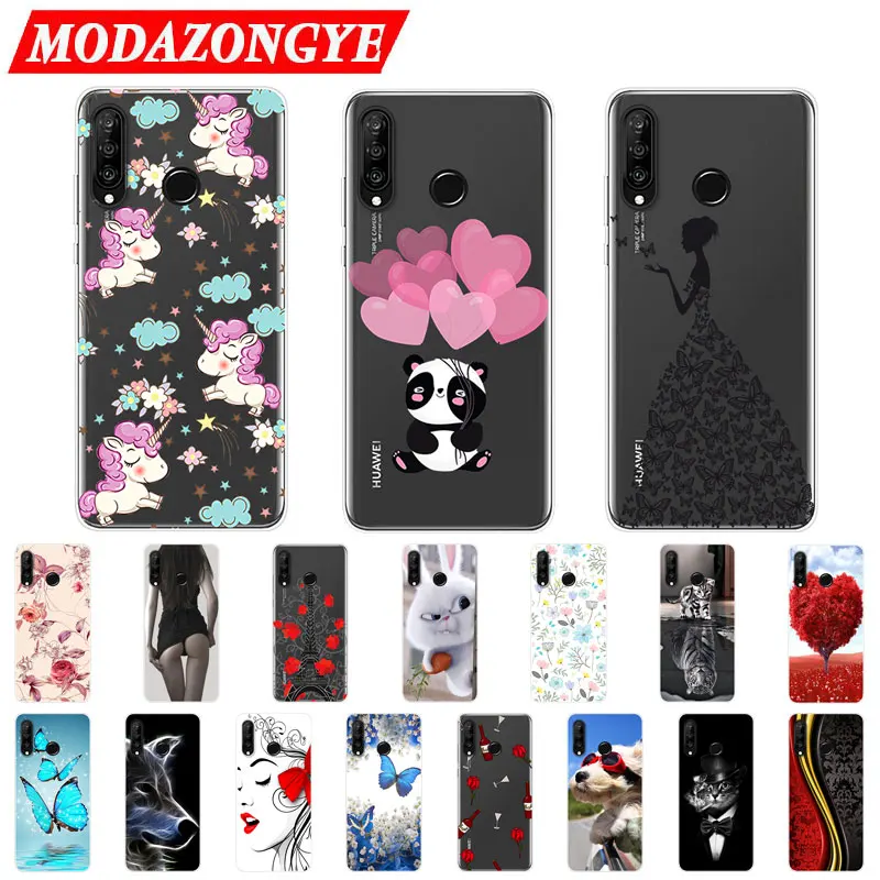 

Huawei P30 Lite Case Silicone TPU Cute Back Cover Soft Protective Phone Case For Huawei P30 Lite P30Lite P 30 Pro P30Pro Case