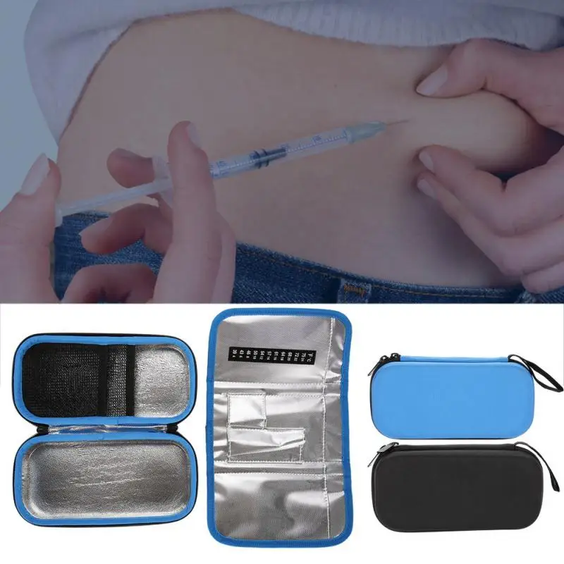 EVA инсулиновый чехол для ручки, охлаждающая Защитная сумка для хранения, медицинский кулер, сумка для путешествий, сумка для хранения лекарств, морозильная камера, коробка для ухода за диабетом