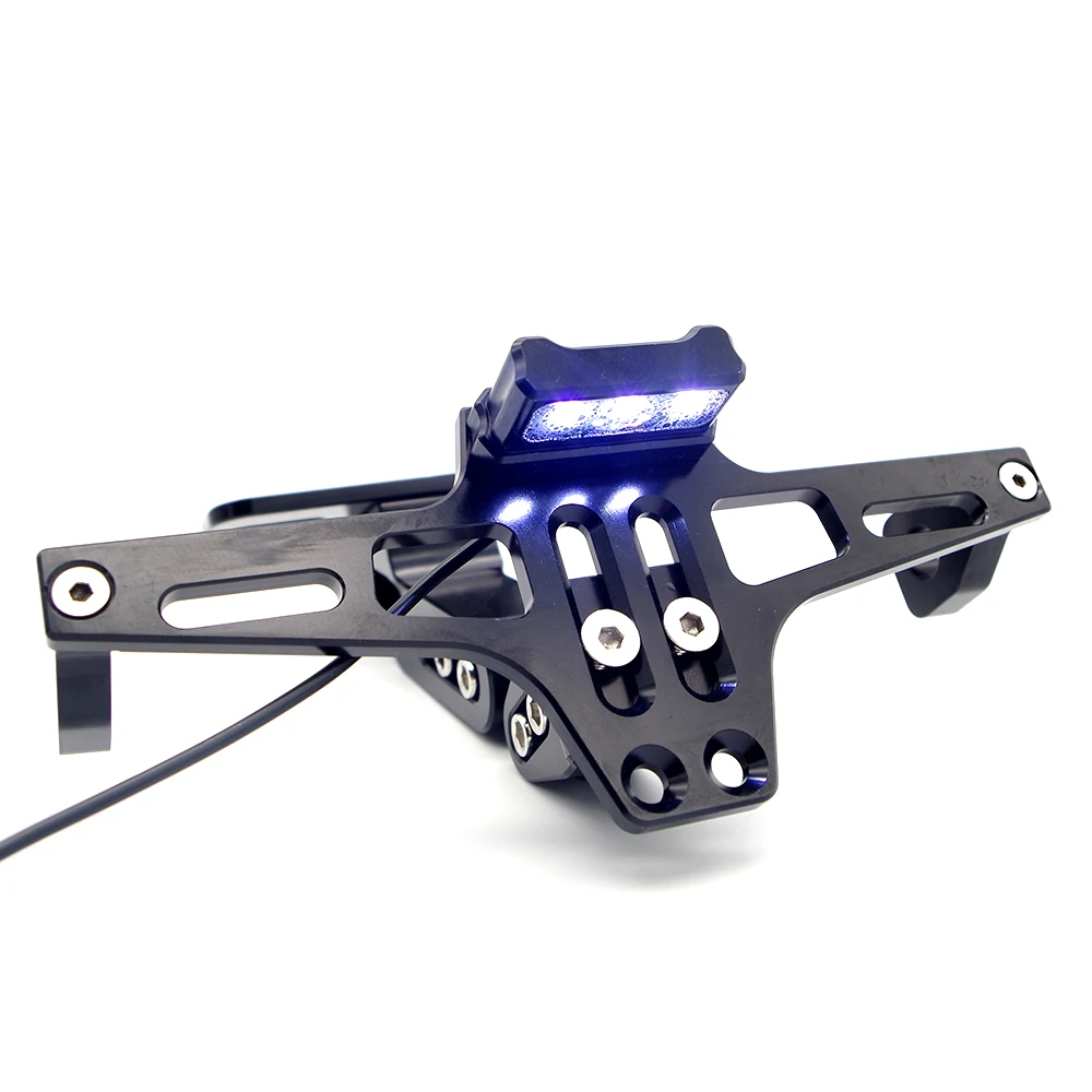 Per Triumph Tiger 800 Triumph Street Triple Speed Triple 1050 Targa Del Motociclo Supporto Moto Posteriore Tidy Led Staffa