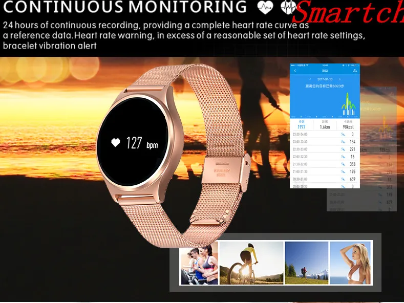 

Smartch M7 Smart Band Blood Pressure Heart Rate Monitor Watch Pedometer Smartwatch Fitness Tracker For IOS Android Pho