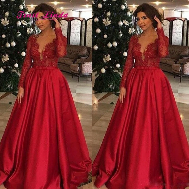 plus size prom gowns with sleeves