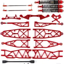 Производительность CNC алюминиевая ПОДВЕСКА Arm Shock комплект поглотителей для 1/5 весы Baja 5B 5 T SC FTMAX в Max конверсионный комплект