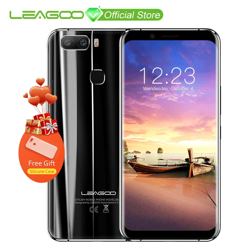 LEAGOO S8 Pro 5.99 inch 18:9 Full Screen Android 7.0 MTK6757 Octa Core ...