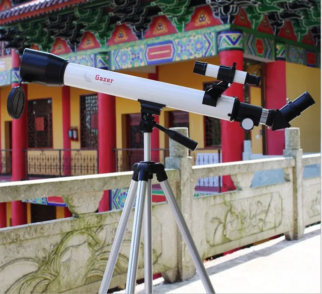 Best price at $106 Cheap Gazer 50 AZ 600/50mm Monocular Space Astronomical Telescope,Max Magnification 450x