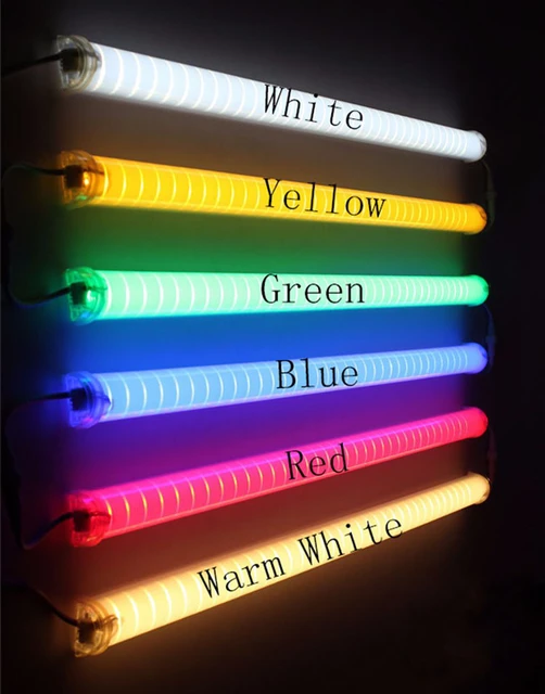 Maiden at styre magi 20pcs/lot)LED Neon Bar 0.5m AC220V LED Digital Tube/LED Tube Rgb Color  Waterproof