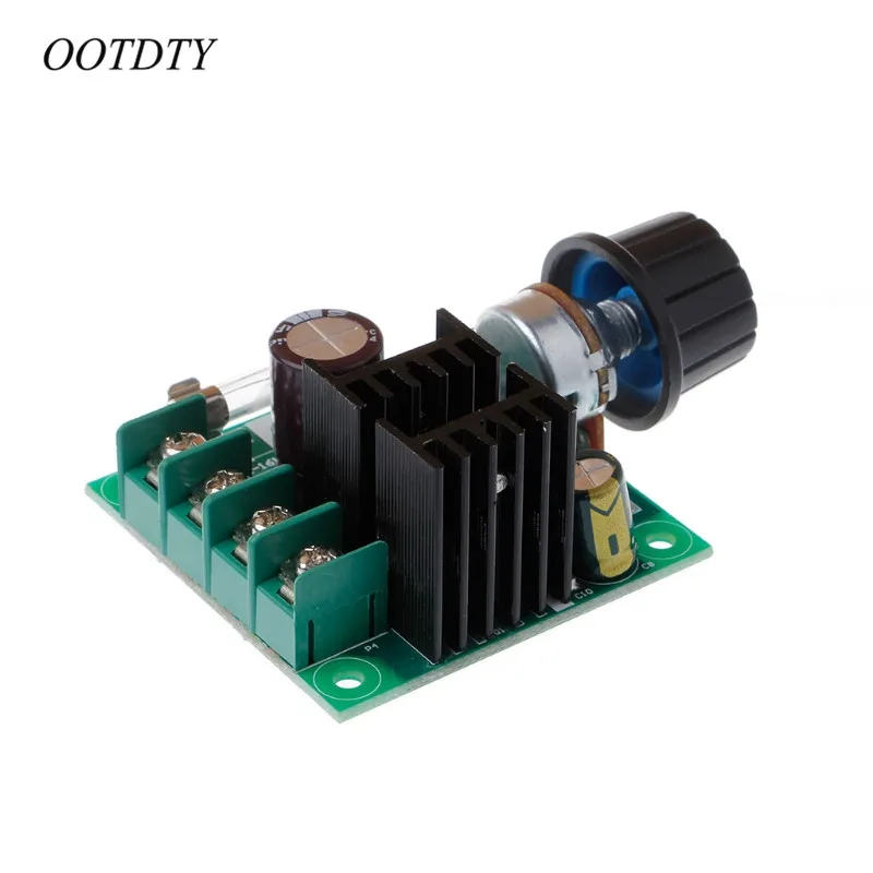 10A 9V~50V PWM DC Motor Speed Control Switch Controller Volt Regulator Dimmer