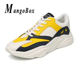 Кроссовки Для мужчин s цвет желтый, синий; размеры 34–43 кроссовки для мужчин удобная спортивная мужская обувь для бега износостойкая