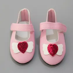Обувь для кукол Кукла с блестками обувь блесток Сердце обувь 18 дюймов наше поколение американская кукла американская девушка Кукла Одежда