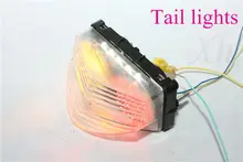 motorcycle parts LED Tail Brake Light Turn Signals for 2001-2003 CBR600F Clear