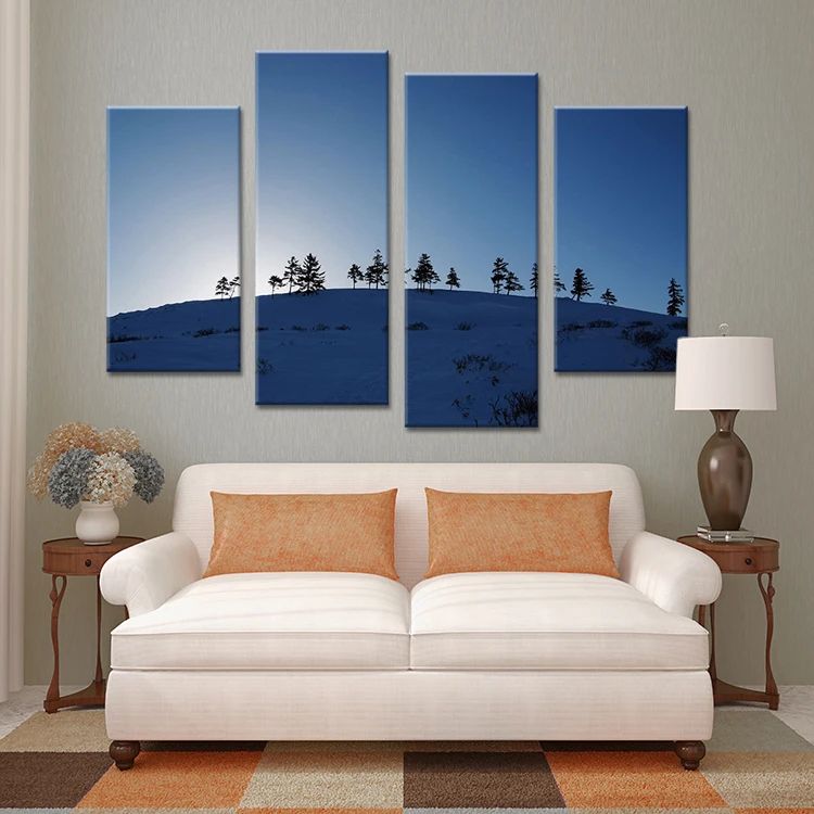 Vergelijk prijzen op winter tree pictures online winkelen ... Woonkamer decoratie winter