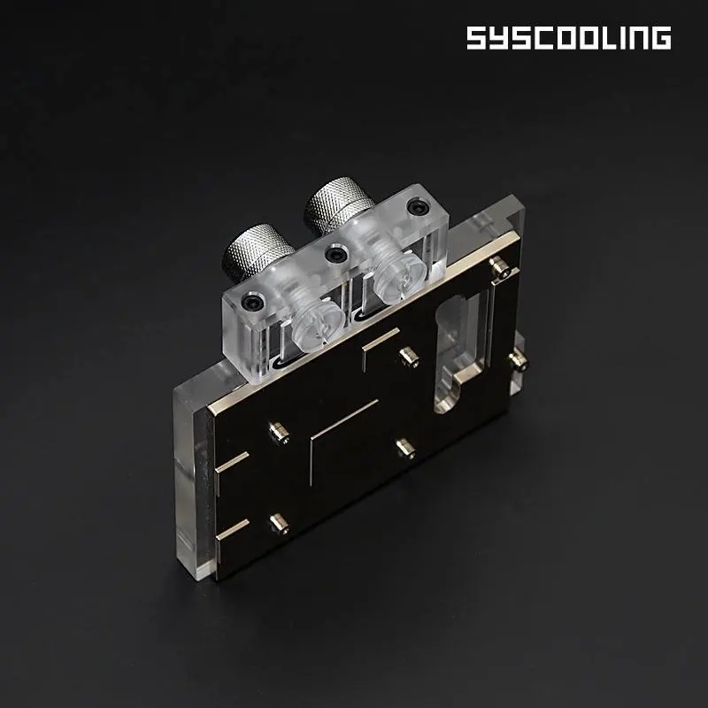 Syscooling GTX960 Полностью покрывающий водяной блок прозрачная акриловая крышка