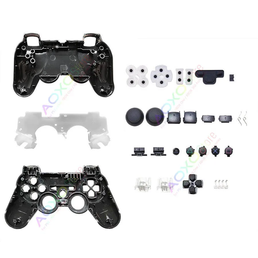 DIY Wireless Controller Full Shell Case Housing for Sony PlayStation 3