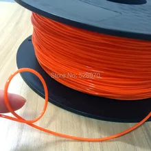 3D printer Flexible filament orange color 3d printer filamento 1.75mm 3d printer 1kg/2.2lb Elastic filament Soft for 3D printing