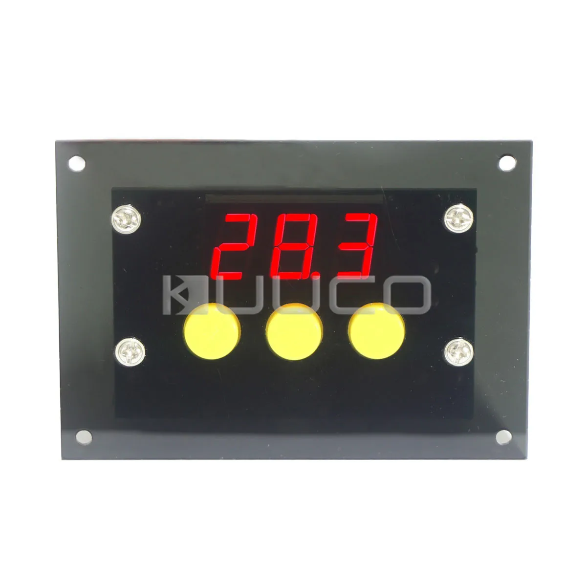 

DC/AC 24V Temperature Difference Control Switch -50~110 Celsius Degrees Digital Thermostat for Heating Cooling Heat-sinking