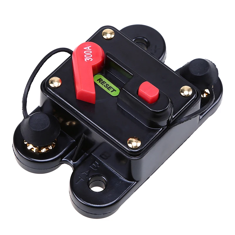 Buy 300A Newest Black Car Audio Inline Circuit Breaker