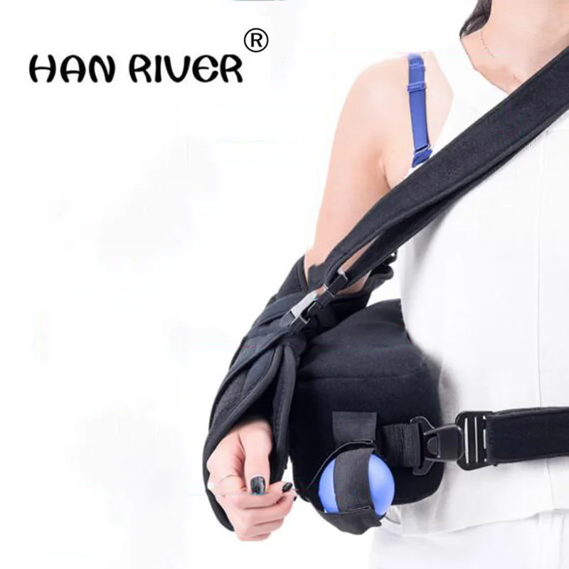 Hanriveradjustable плечо похищения подушки с фиксированной ортопедические пропагандистской ARM плечевой ремень плечевой разрушения реабилитация