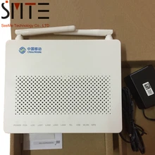 2 шт./партия HG8546M GPON ONU беспроводной терминал 1* телефон 1 wifi 4FE LAN английская версия с китайским мобильным логотипом SIP или H.248