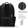 Hk Men Backpack 15.6inch Laptop Black Backpack For Men Waterproof Travel Backpack School Teenage backbag Business Mochila ► Photo 2/6