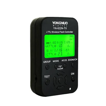 

YONGNUO YN-622N-TX YN622N-TX Wireless TTL Flash Controller Transmitter YN622N HSS Wireless Flash Transceiver Receiver for Nikon