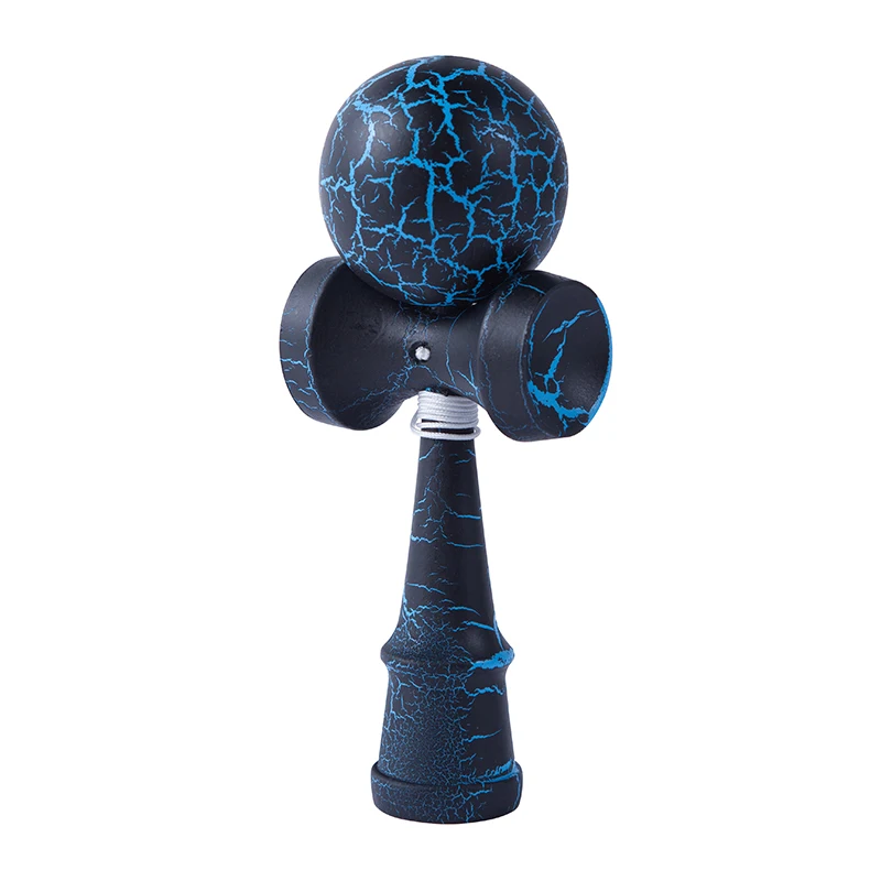 Привлекательная Kendama 18,5 см 4 шт. забавная японская традиционная деревянная игрушка Kendamas мяч красочные ПУ краски деревянные игрушки