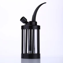 Новинка, 1 комплект, кальян из алюминиевого сплава, бутылка для табачной трубы, креативная винтажная курительная трубка, двойной фильтр или мужской черный sd7303