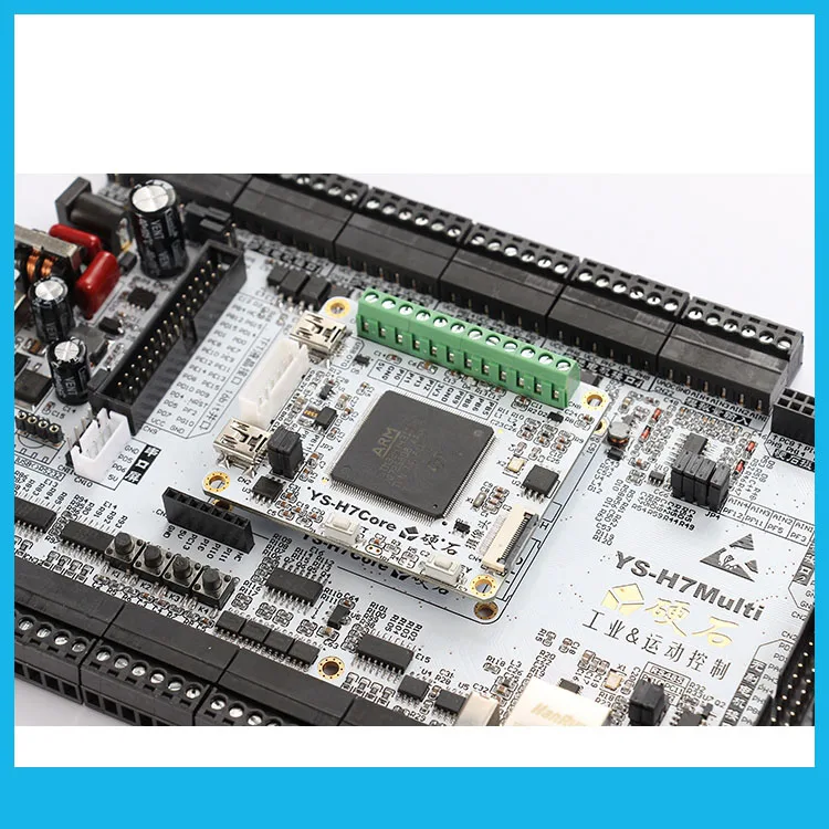 STM32H743 Development Board Motor Industrial Control Double CAN Double 485 Isolated Input Relay Output