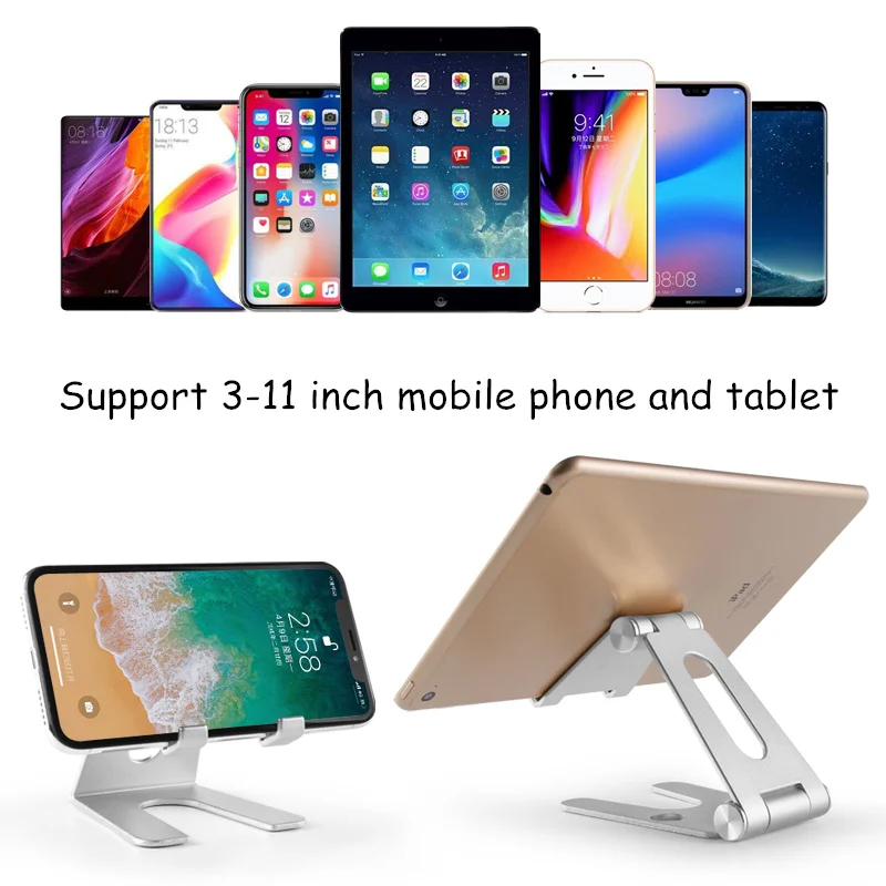 Алюминиевый сплав Подставка для планшета угол/высота регулируется iPad Air Mini 3 11