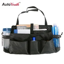 Autoyouth Автокресло Организатор назад мешок хранения Регулируемый travel box карман Высокая Ёмкость многофункциональный Оксфорд Салонные аксессуары