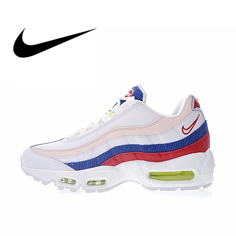 Оригинальная продукция Nike Air Max вельвет 95 мужские кроссовки удобные уличные кроссовки спортивная Дизайнерская обувь 2019 Новый AQ4138-101