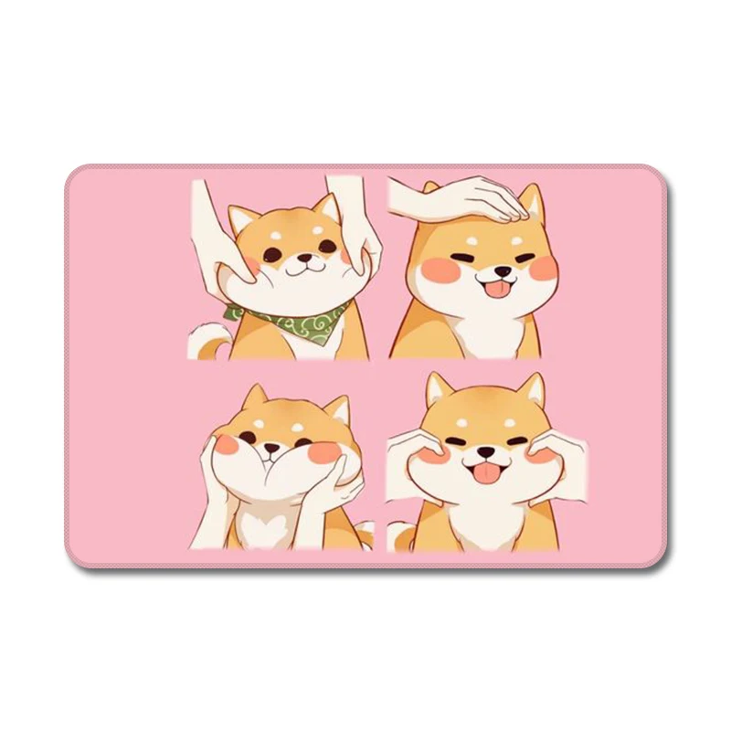 Japanese Shiba Inu Cartoon Dog Doggy Puppy Cool Designs Nature Rubber Table  Mouse Pad Laptop Computer Enclosure Mousepad Mat - AliExpress Computer &  Office