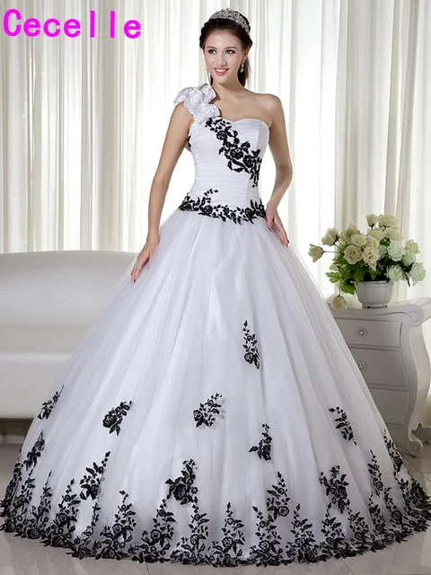 One Shoulder Vintage Wedding Dresses