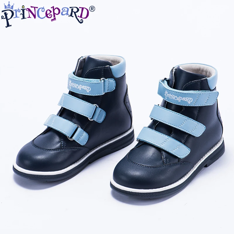 

Princepard 2018 new autumn spring orthopedic shoes for boys genuine leather kids sandals orthopedic sandals for kids size 21-36
